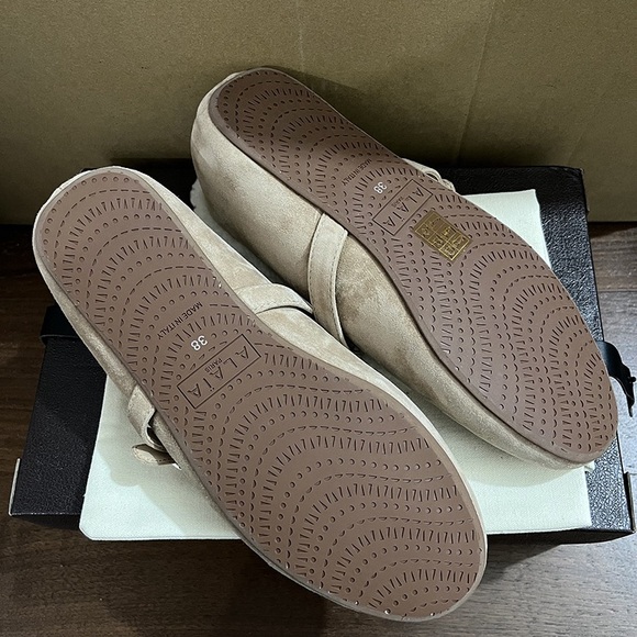Alaïa Fleece-Lined Mary Jane Shoes Size EU 38 - Picture 8 of 9